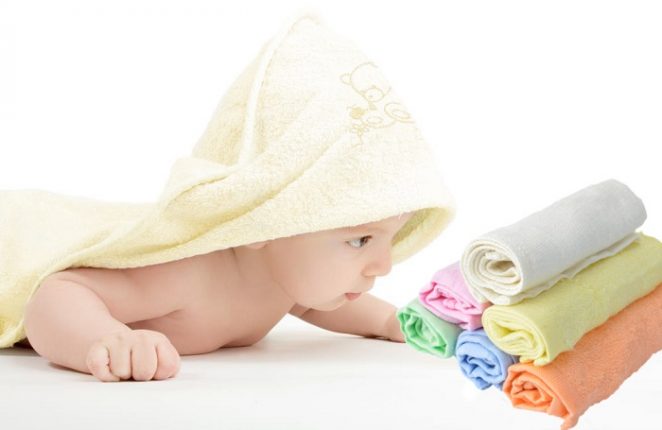 bamboo baby towel set